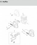 Stihl FS 56 RC-E Z ErgoStart Easy2Start Muffler with Spark Arrestor Loop Handle Brushcutters Spare Parts